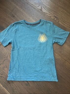 Volcom Kids Blue Graphic Short Sleeve Tee